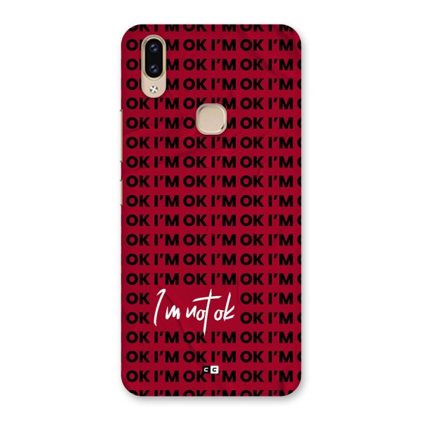 Really Not Ok Back Case for Vivo V9