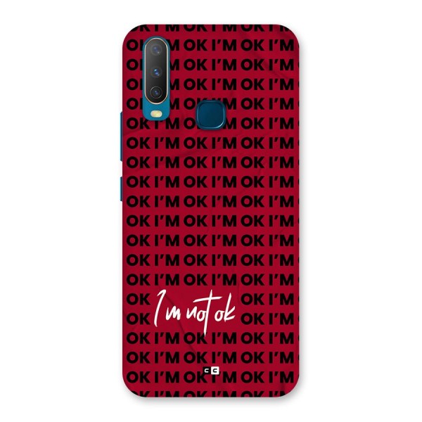 Really Not Ok Back Case for Vivo Y11