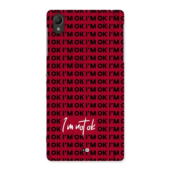 Really Not Ok Back Case for Xperia Z2