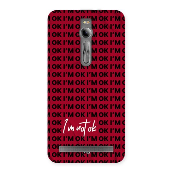 Really Not Ok Back Case for Zenfone 2