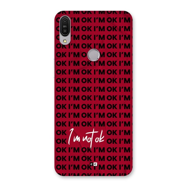 Really Not Ok Back Case for Zenfone Max Pro M1