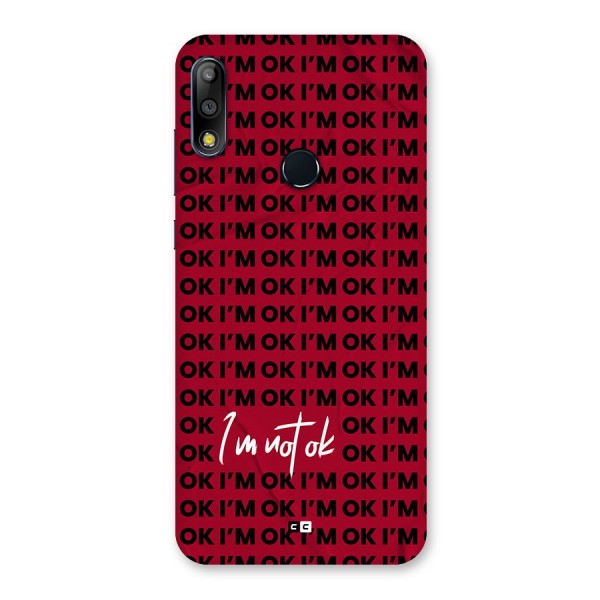 Really Not Ok Back Case for Zenfone Max Pro M2