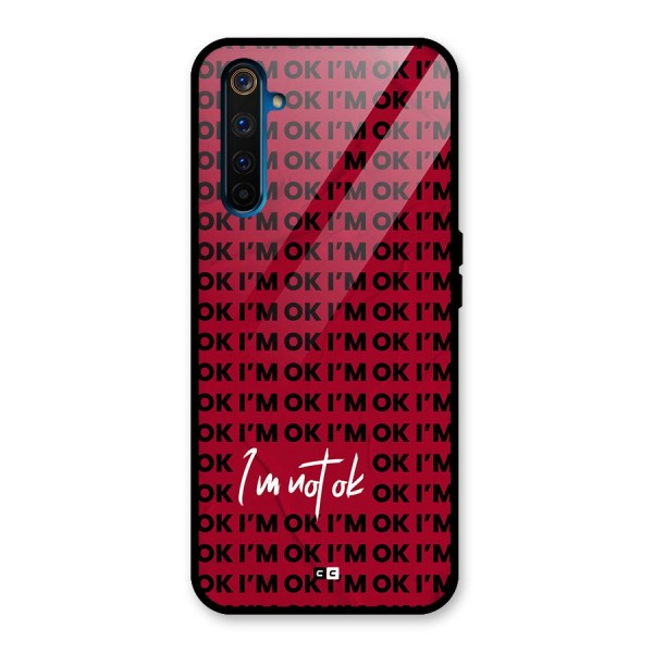 Really Not Ok Glass Back Case for Realme 6 Pro