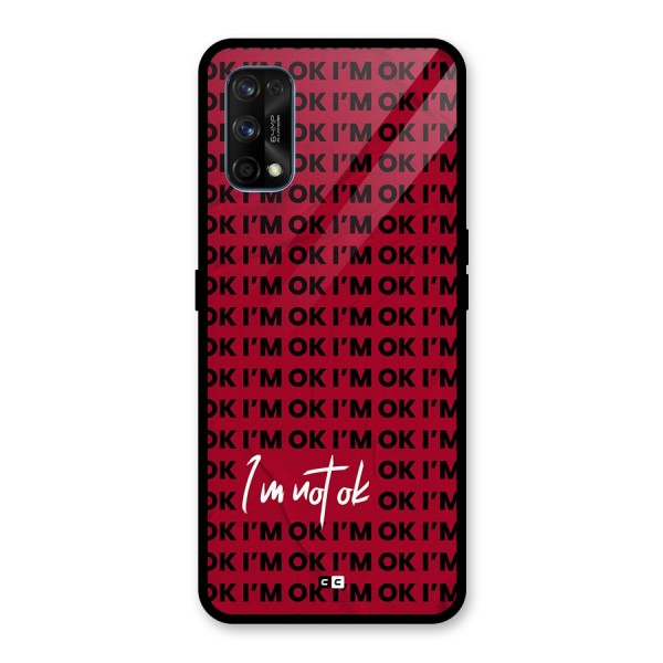 Really Not Ok Glass Back Case for Realme 7 Pro