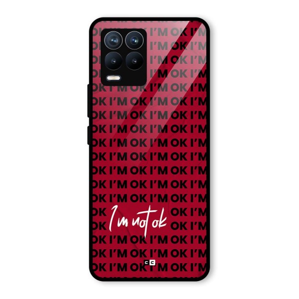 Really Not Ok Glass Back Case for Realme 8