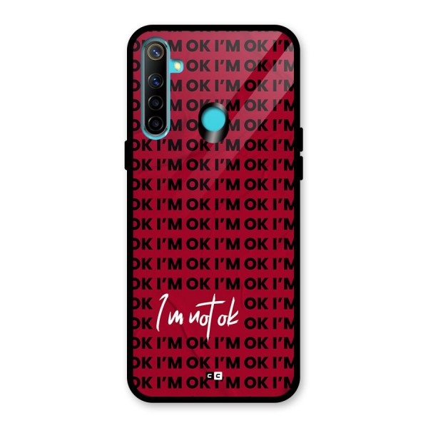 Really Not Ok Glass Back Case for Realme Narzo 10