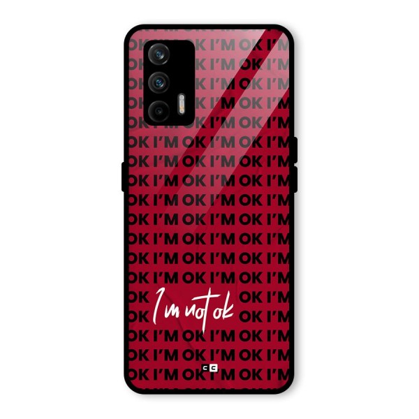 Really Not Ok Glass Back Case for Realme X7 Max