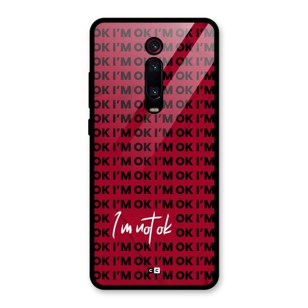 Really Not Ok Glass Back Case for Redmi K20