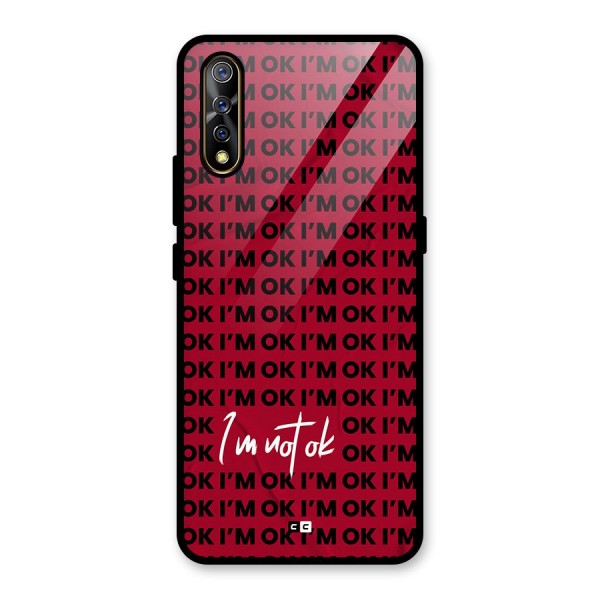 Really Not Ok Glass Back Case for Vivo Z1x