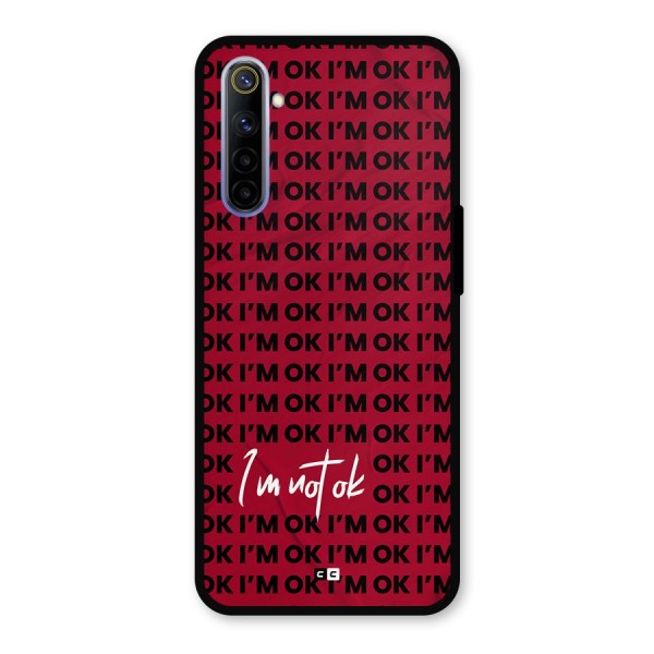 Really Not Ok Metal Back Case for Realme 6