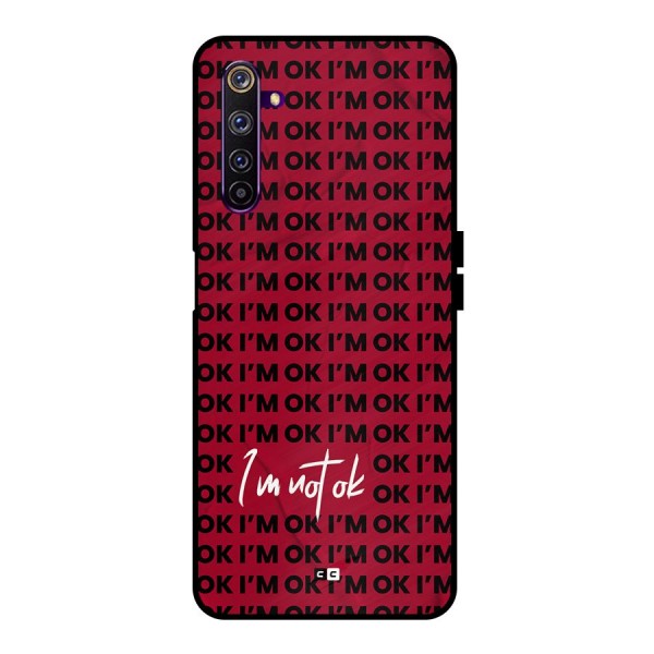 Really Not Ok Metal Back Case for Realme 6 Pro