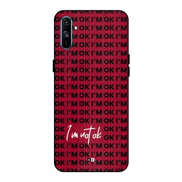 Really Not Ok Metal Back Case for Realme C3