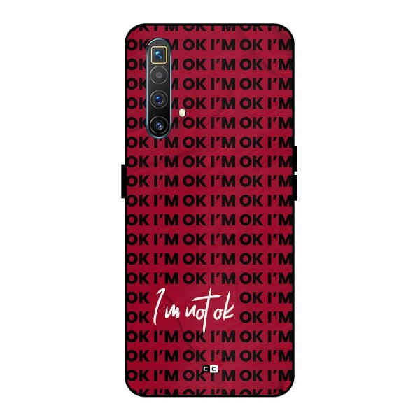 Really Not Ok Metal Back Case for Realme X3