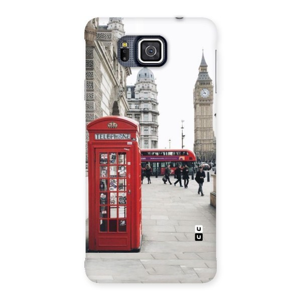 Red City Back Case for Galaxy Alpha