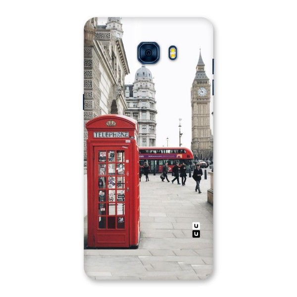 Red City Back Case for Galaxy C7 Pro