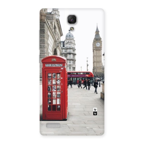 Red City Back Case for Redmi Note