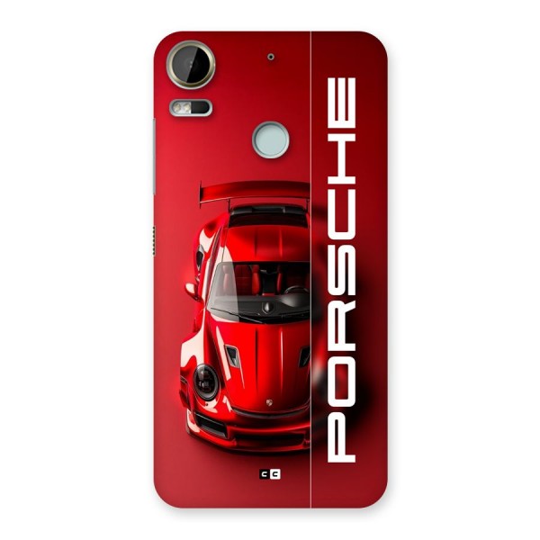 Red Porsche Back Case for Desire 10 Pro