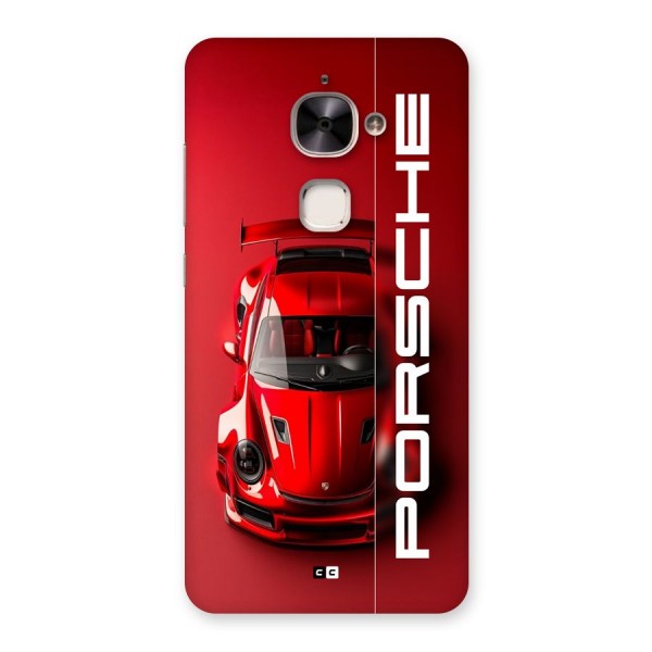 Red Porsche Back Case for Le 2