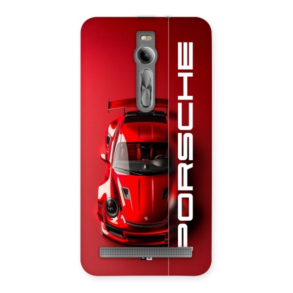 Red Porsche Back Case for Zenfone 2