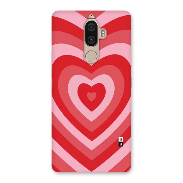 Red Retro Hearts Back Case for Lenovo K8 Note