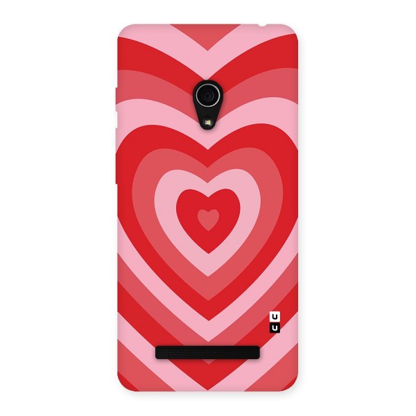 Red Retro Hearts Back Case for Zenfone 5