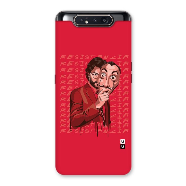 Resistancia Professor Art Back Case for Galaxy A80