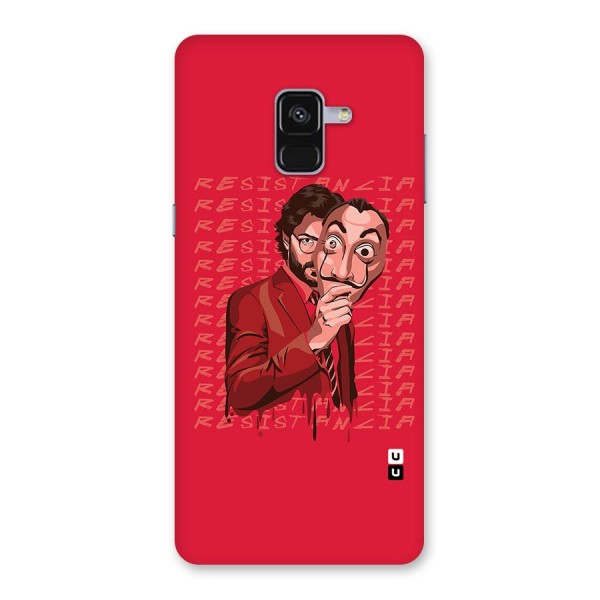 Resistancia Professor Art Back Case for Galaxy A8 Plus