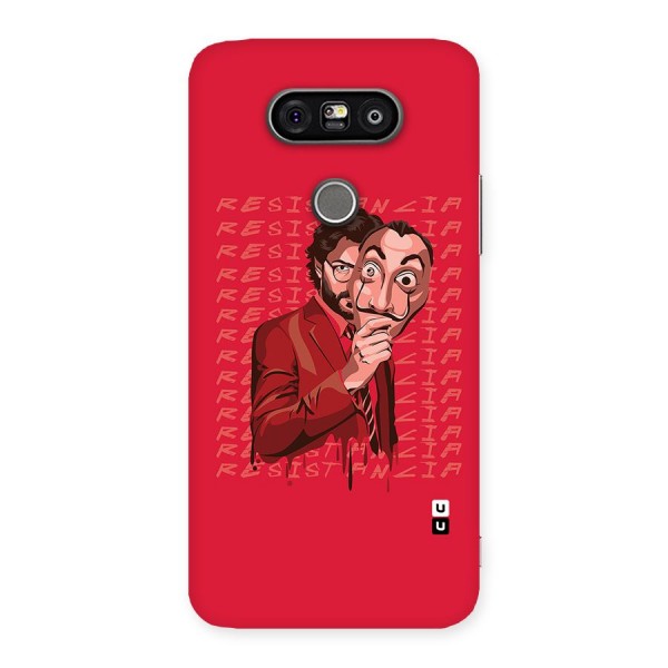 Resistancia Professor Art Back Case for LG G5