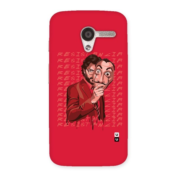 Resistancia Professor Art Back Case for Moto X