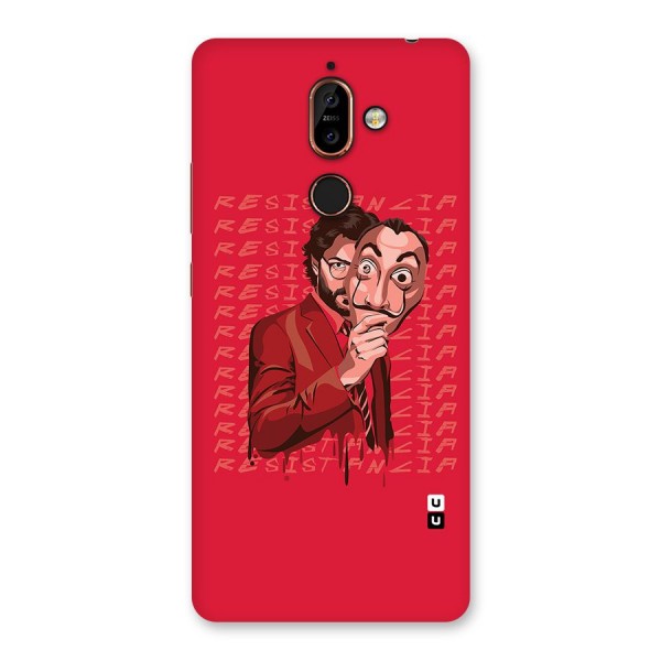 Resistancia Professor Art Back Case for Nokia 7 Plus