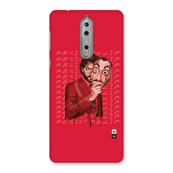 Resistancia Professor Art Back Case for Nokia 8