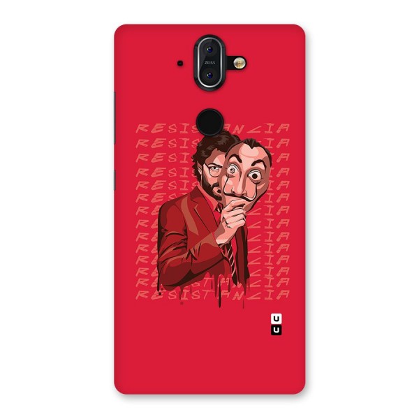 Resistancia Professor Art Back Case for Nokia 8 Sirocco