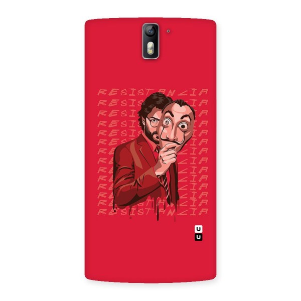 Resistancia Professor Art Back Case for One Plus One