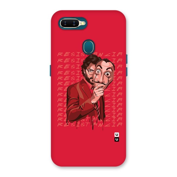 Resistancia Professor Art Back Case for Oppo A7