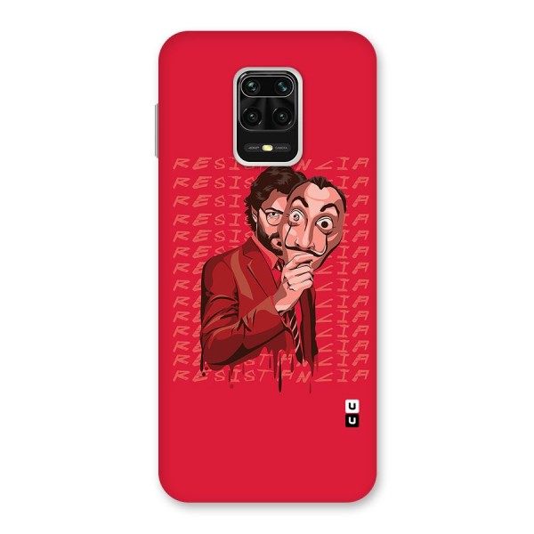 Resistancia Professor Art Back Case for Poco M2 Pro