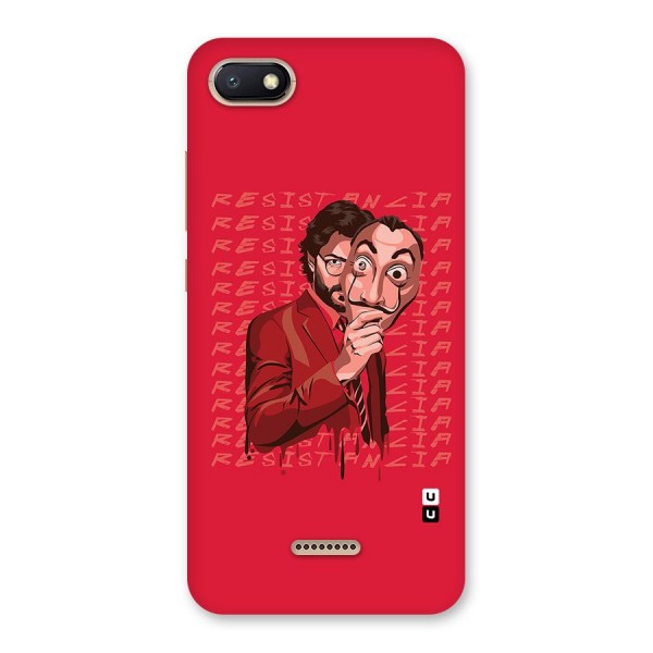 Resistancia Professor Art Back Case for Redmi 6A