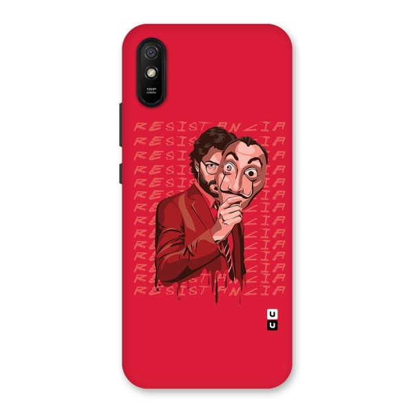 Resistancia Professor Art Back Case for Redmi 9A