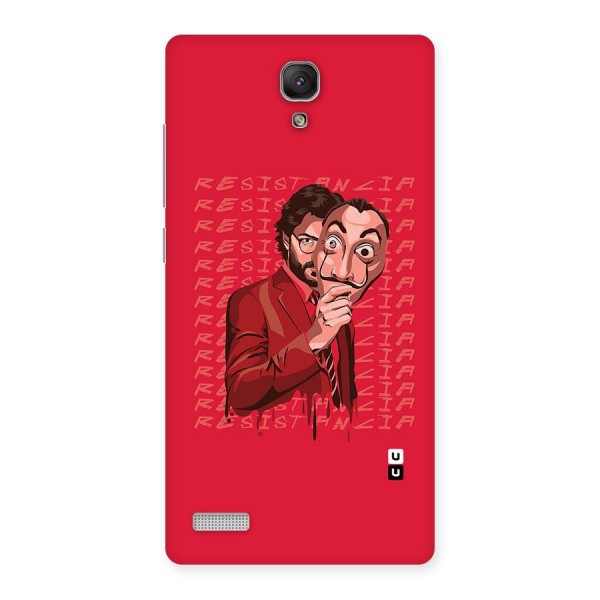 Resistancia Professor Art Back Case for Redmi Note