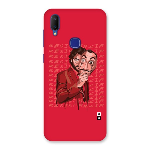 Resistancia Professor Art Back Case for Vivo V11