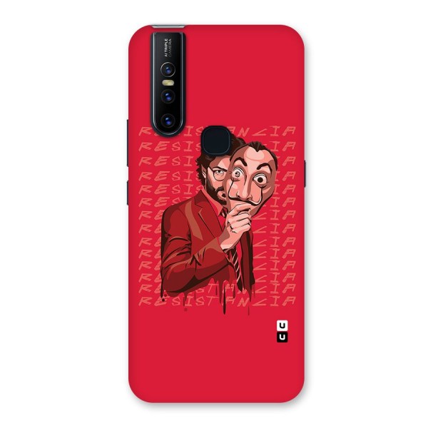 Resistancia Professor Art Back Case for Vivo V15