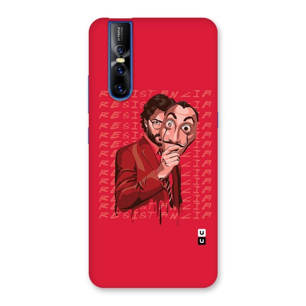 Resistancia Professor Art Back Case for Vivo V15 Pro