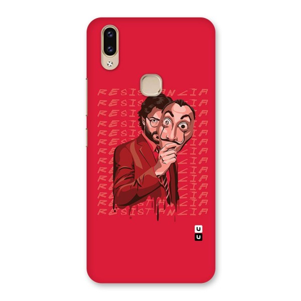 Resistancia Professor Art Back Case for Vivo V9