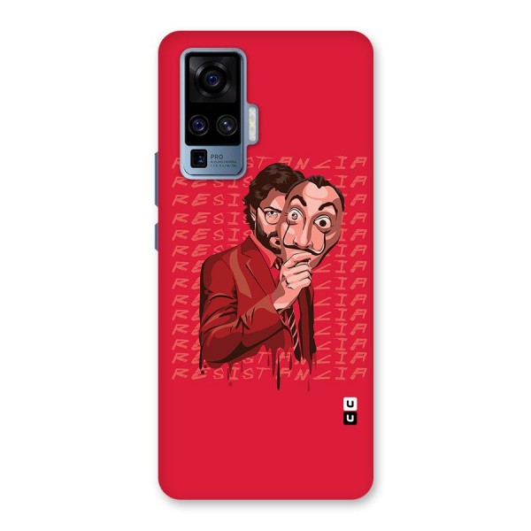 Resistancia Professor Art Back Case for Vivo X50 Pro