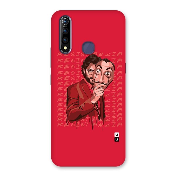 Resistancia Professor Art Back Case for Vivo Z1 Pro