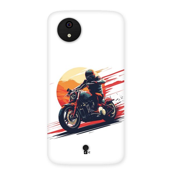 Retro Biker Back Case for Canvas A1  AQ4501