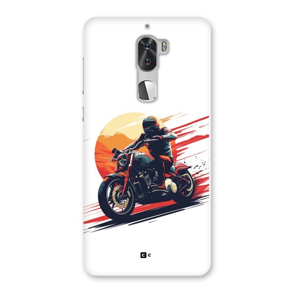 Retro Biker Back Case for Coolpad Cool 1