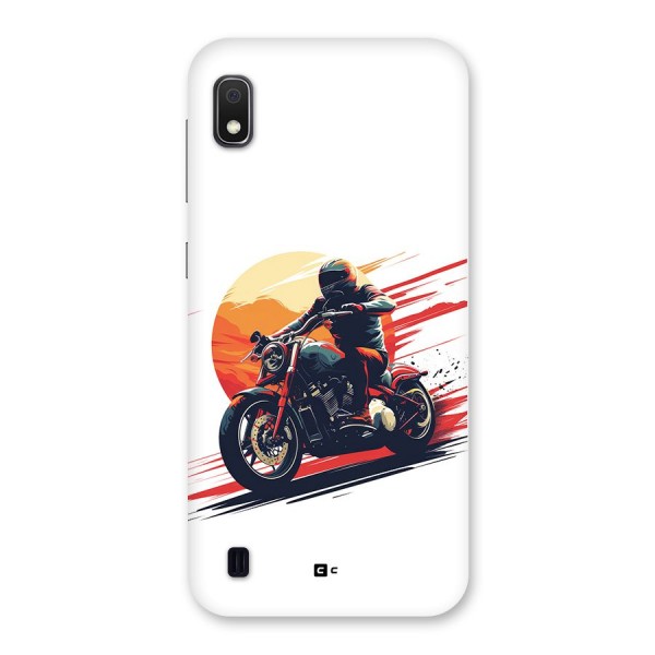 Retro Biker Back Case for Galaxy A10