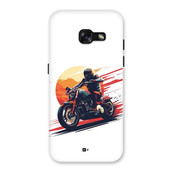 Retro Biker Back Case for Galaxy A3 (2017)