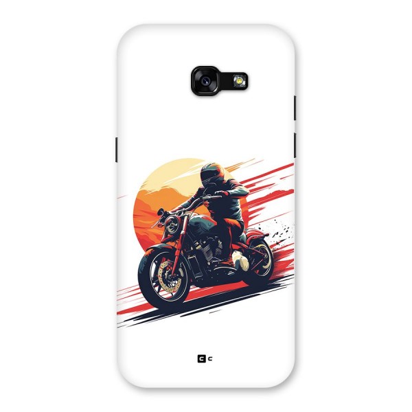 Retro Biker Back Case for Galaxy A5 2017