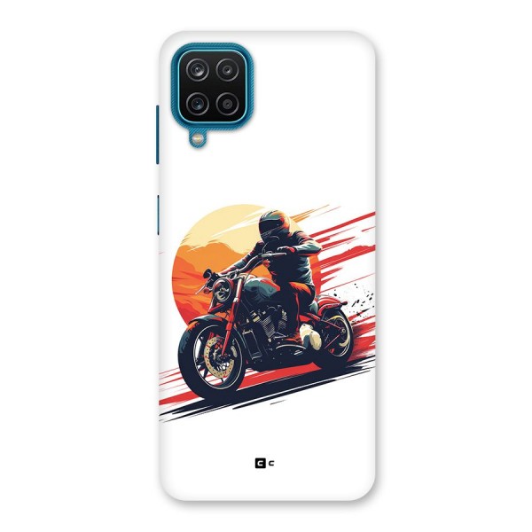 Retro Biker Back Case for Galaxy F12